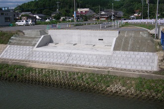 県道宮田遠賀線虫生津橋橋梁下部工(A1)工事