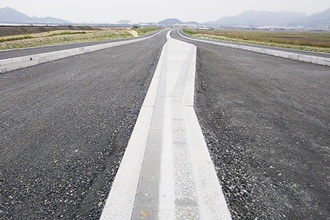 恒見朽網線(曽根新田工区)道路改良工事(3-3)